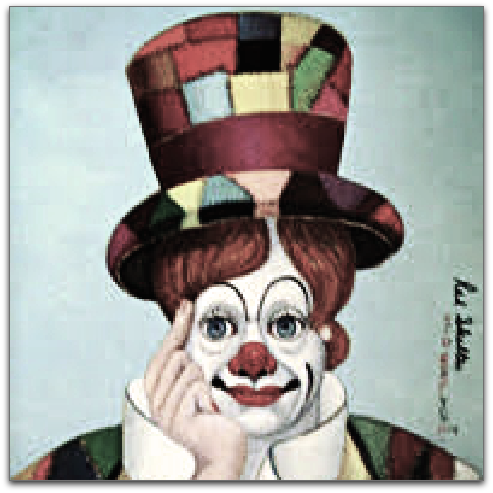 Произведение клоун. Клоун. Клоун в цирке. Клоун гуашью. Портрет клоуна.